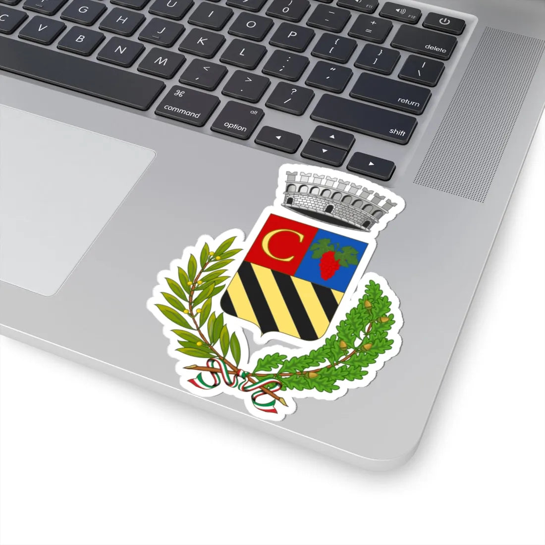 Casasco-Stemma (Italy) (Coat of Arms) STICKER Vinyl Kiss-Cut Decal - The Sticker Space