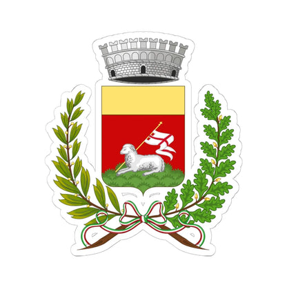 Casavatore-Stemma (Italy) (Coat of Arms) STICKER Vinyl Kiss-Cut Decal 6 Inch White - The Sticker Space