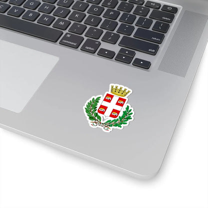 Caselle Torinese-Stemma (Italy) (Coat of Arms) STICKER Vinyl Kiss-Cut Decal - The Sticker Space