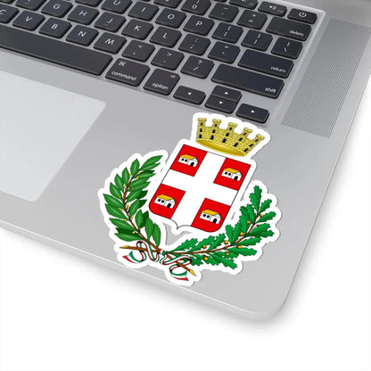Caselle Torinese-Stemma (Italy) (Coat of Arms) STICKER Vinyl Kiss-Cut Decal - The Sticker Space