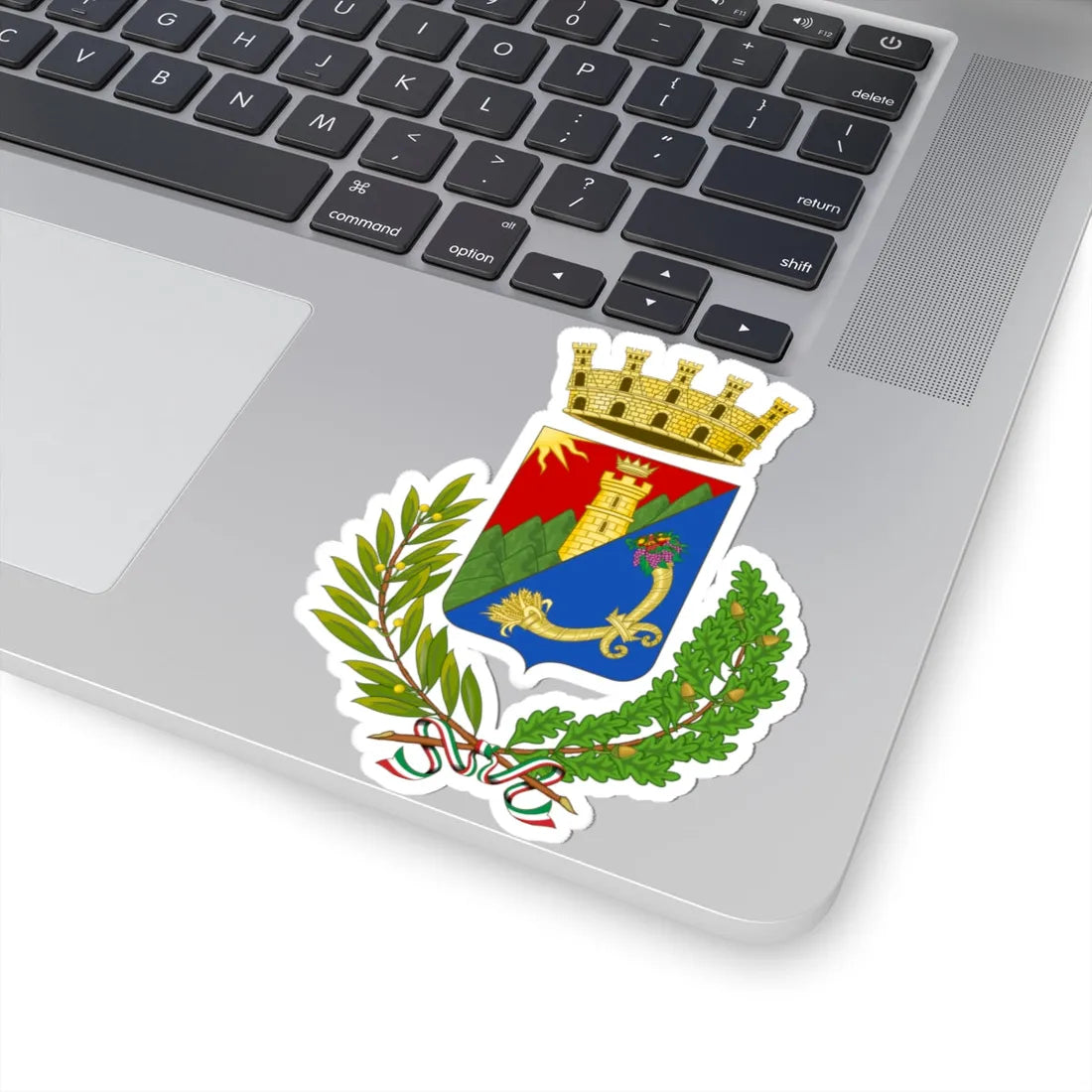 Caserta-Stemma (Italy) (Coat of Arms) STICKER Vinyl Kiss-Cut Decal - The Sticker Space