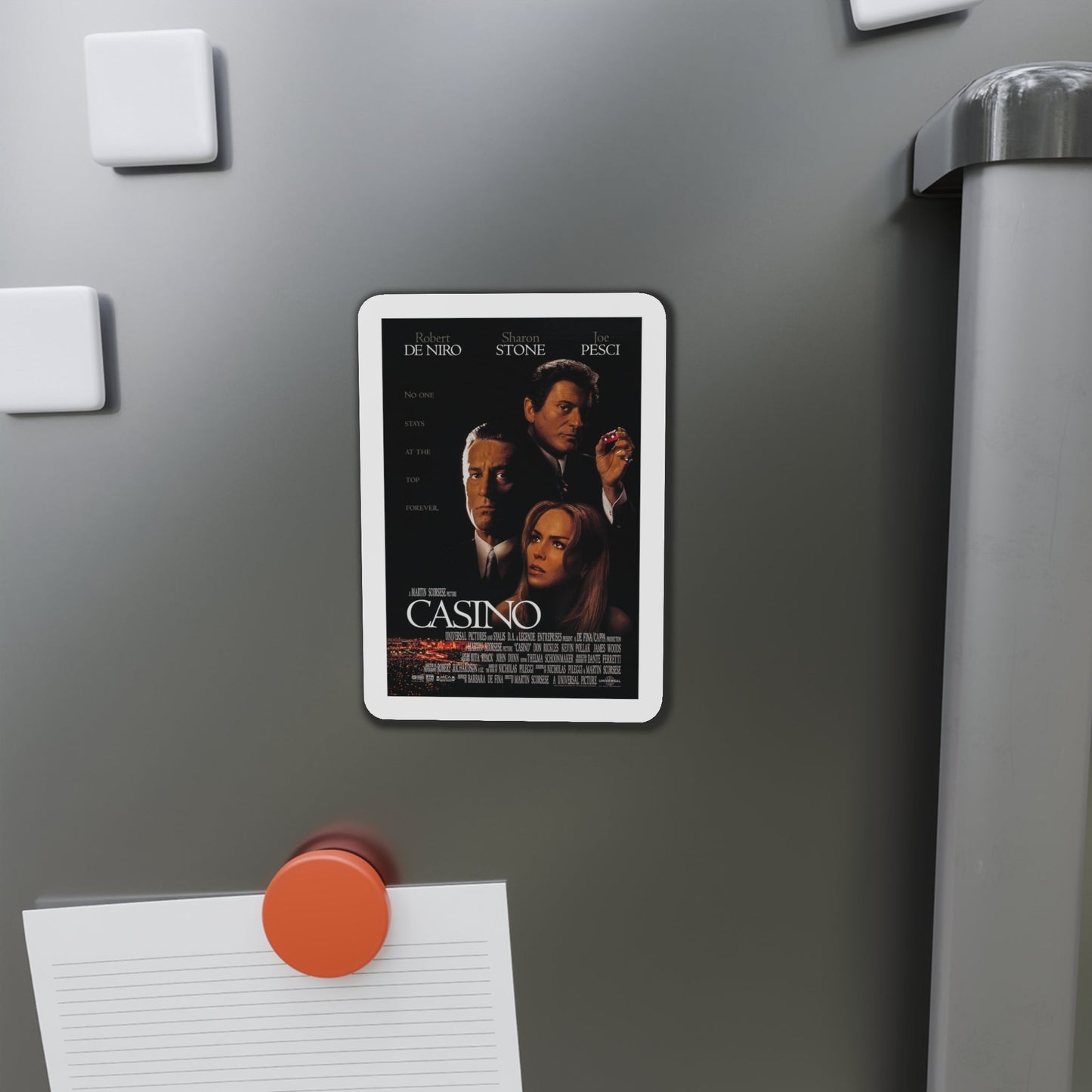 Casino 1995 Movie Poster Die-Cut Magnet-The Sticker Space