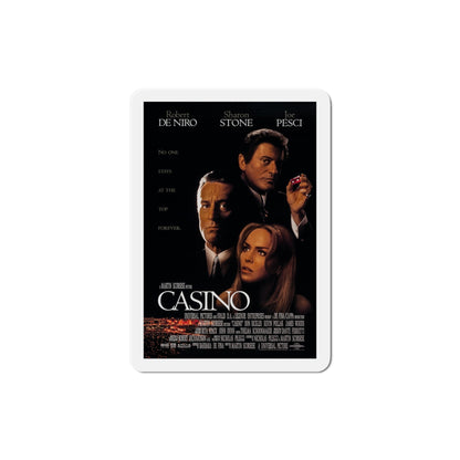 Casino 1995 Movie Poster Die-Cut Magnet-4" x 4"-The Sticker Space