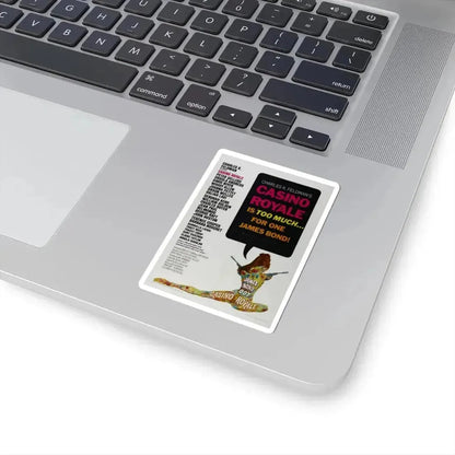 Casino Royale 1967 Movie Poster - STICKER Vinyl Kiss-Cut Decal - The Sticker Space