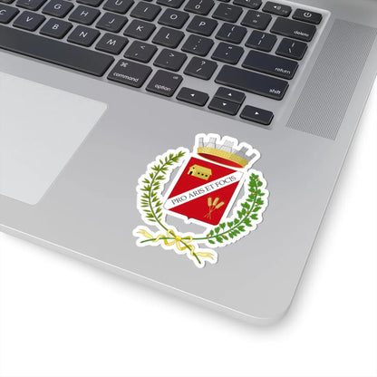 Casorzo-Stemma (Italy) (Coat of Arms) STICKER Vinyl Kiss-Cut Decal - The Sticker Space