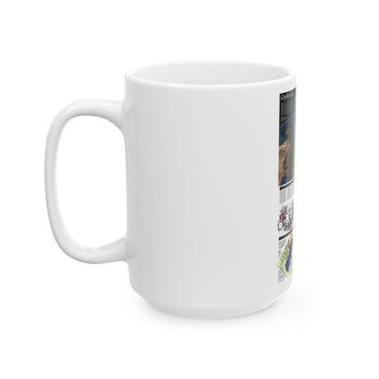 Caspian Sea (1999) (Map) White Coffee Mug-The Sticker Space