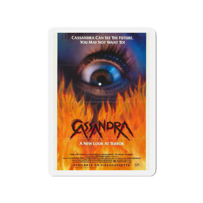 CASSANDRA 1987 Movie Poster - Die-Cut Magnet-2" x 2"-The Sticker Space