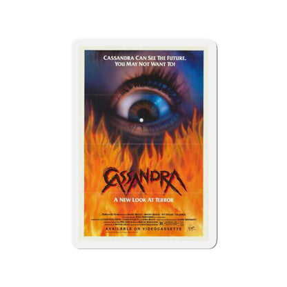 CASSANDRA 1987 Movie Poster - Die-Cut Magnet-3" x 3"-The Sticker Space