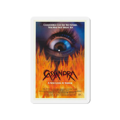 CASSANDRA 1987 Movie Poster - Die-Cut Magnet-4" x 4"-The Sticker Space