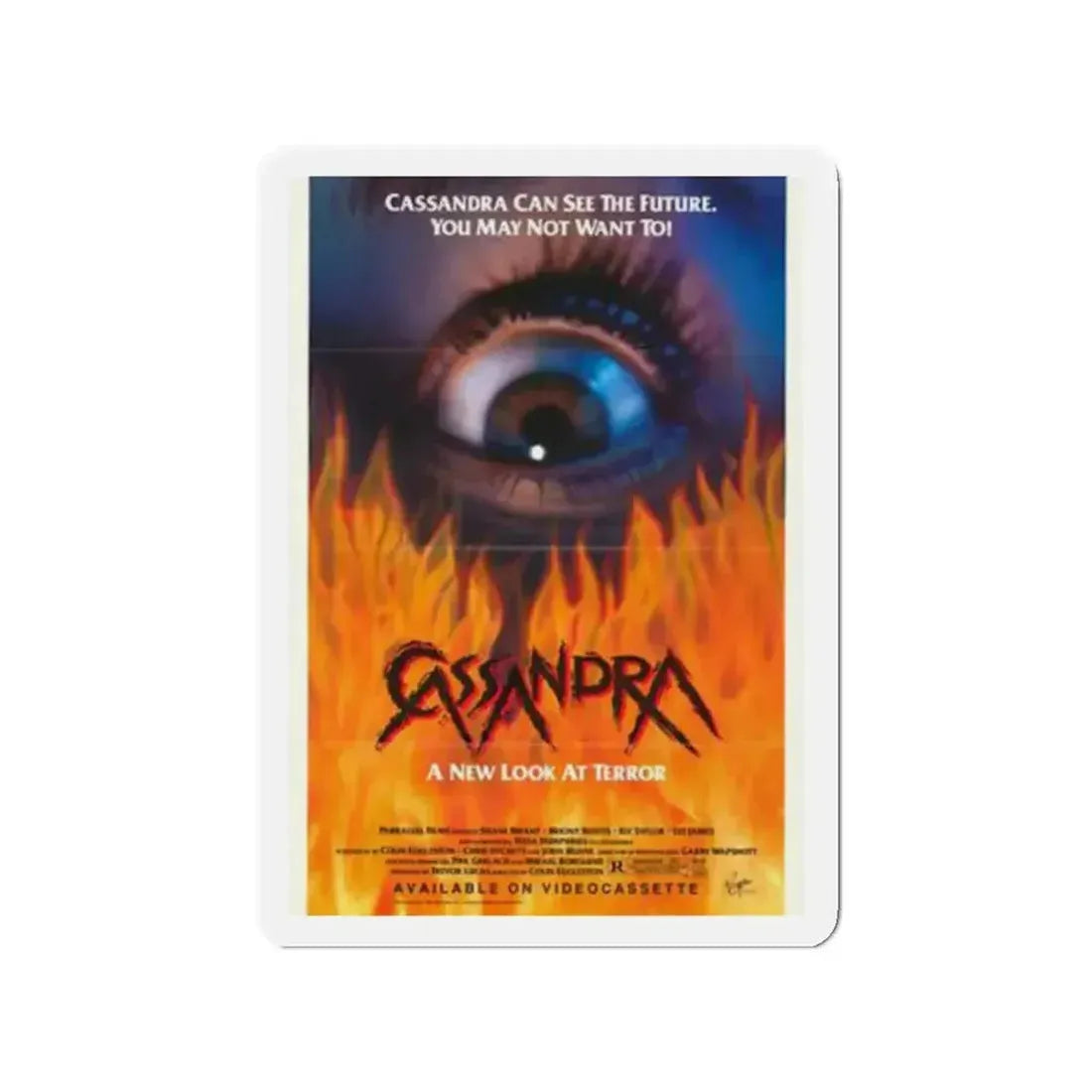 CASSANDRA 1987 Movie Poster - Refrigerator Magnet - The Sticker Space