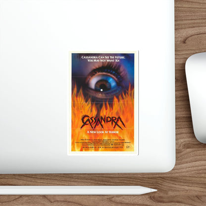 CASSANDRA 1987 Movie Poster STICKER Vinyl Die-Cut Decal-The Sticker Space