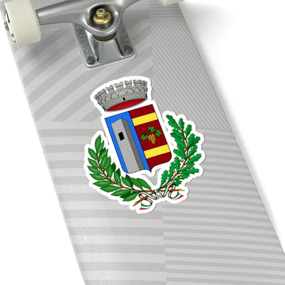 Cassinasco-Stemma (Italy) (Coat of Arms) STICKER Vinyl Kiss-Cut Decal - The Sticker Space