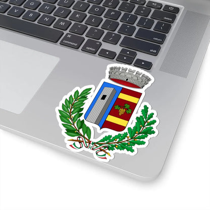 Cassinasco-Stemma (Italy) (Coat of Arms) STICKER Vinyl Kiss-Cut Decal - The Sticker Space