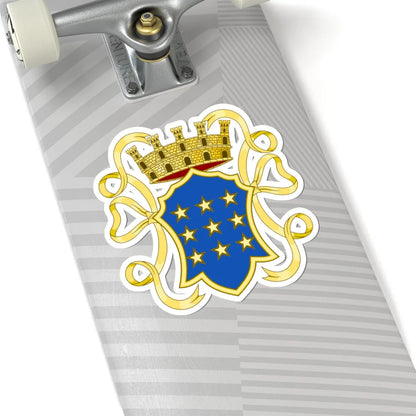 Cassino-Stemma (Italy) (Coat of Arms) STICKER Vinyl Kiss-Cut Decal - The Sticker Space