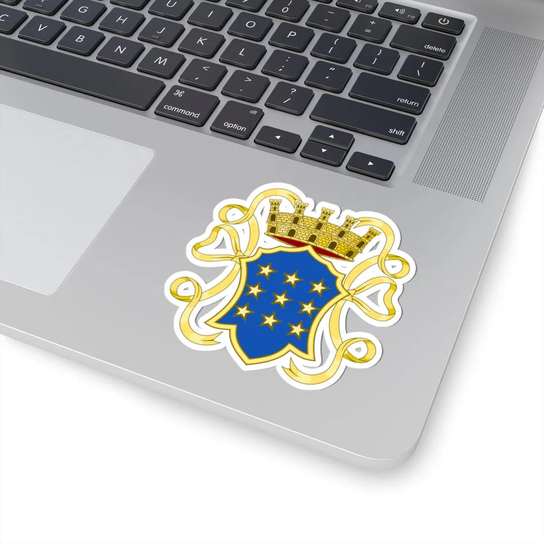Cassino-Stemma (Italy) (Coat of Arms) STICKER Vinyl Kiss-Cut Decal - The Sticker Space