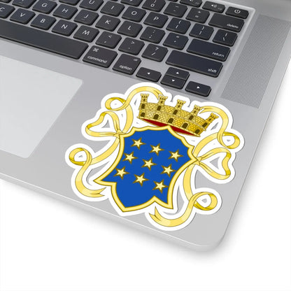 Cassino-Stemma (Italy) (Coat of Arms) STICKER Vinyl Kiss-Cut Decal - The Sticker Space