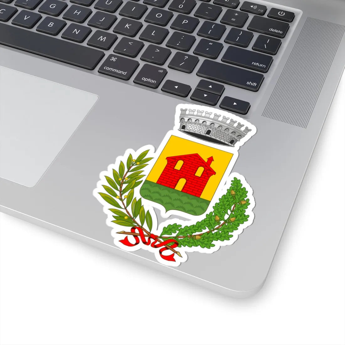 Cassola-Stemma (Italy) (Coat of Arms) STICKER Vinyl Kiss-Cut Decal - The Sticker Space