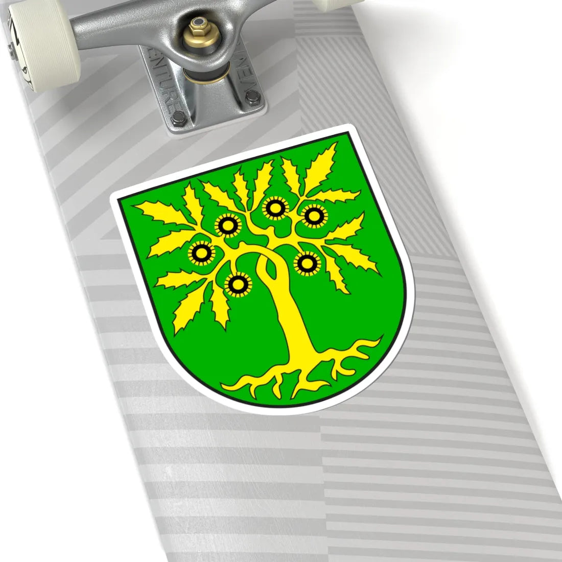 Castasegna wappen (Switzerland) (Coat of Arms) STICKER Vinyl Kiss-Cut Decal - The Sticker Space