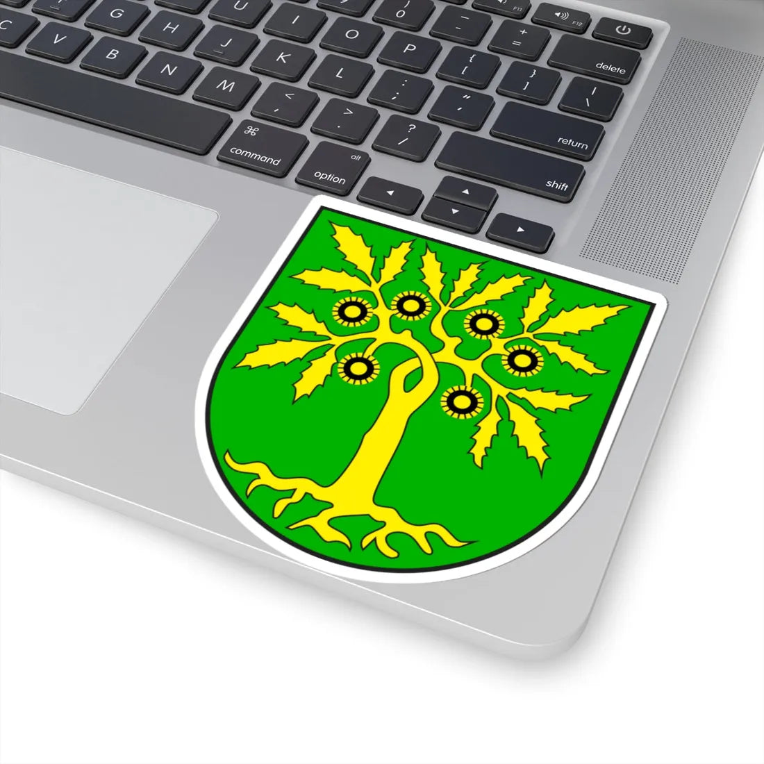 Castasegna wappen (Switzerland) (Coat of Arms) STICKER Vinyl Kiss-Cut Decal - The Sticker Space
