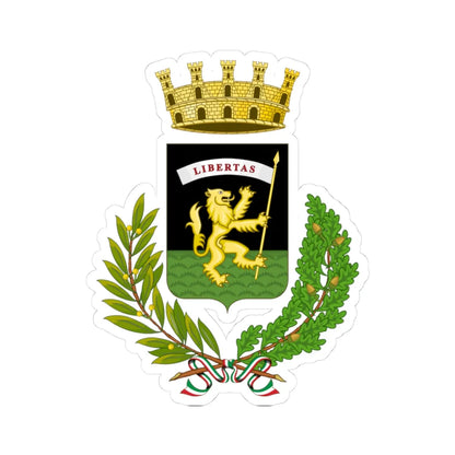 Castel San Pietro Terme-Stemma (Italy) (Coat of Arms) STICKER Vinyl Kiss-Cut Decal 3 Inch White - The Sticker Space