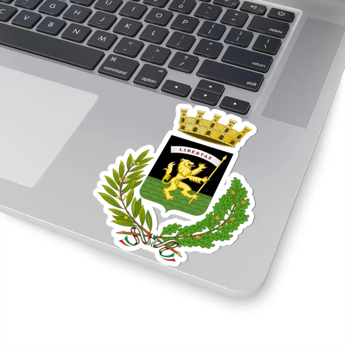 Castel San Pietro Terme-Stemma (Italy) (Coat of Arms) STICKER Vinyl Kiss-Cut Decal - The Sticker Space