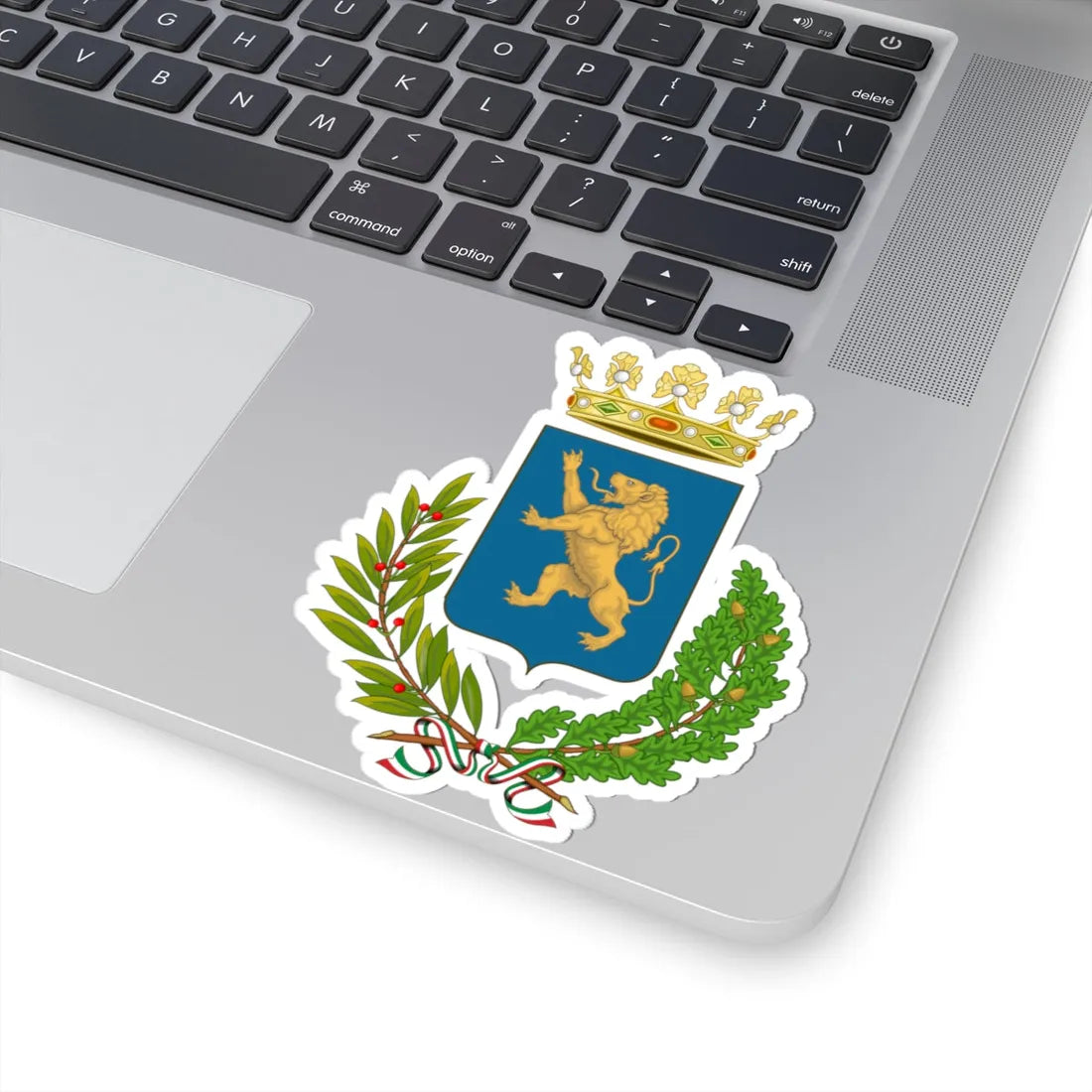 Castelbellino-Stemma (Italy) (Coat of Arms) STICKER Vinyl Kiss-Cut Decal - The Sticker Space