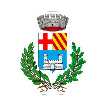 Castelbianco-Stemma (Italy) (Coat of Arms) STICKER Vinyl Kiss-Cut Decal 2 Inch White - The Sticker Space