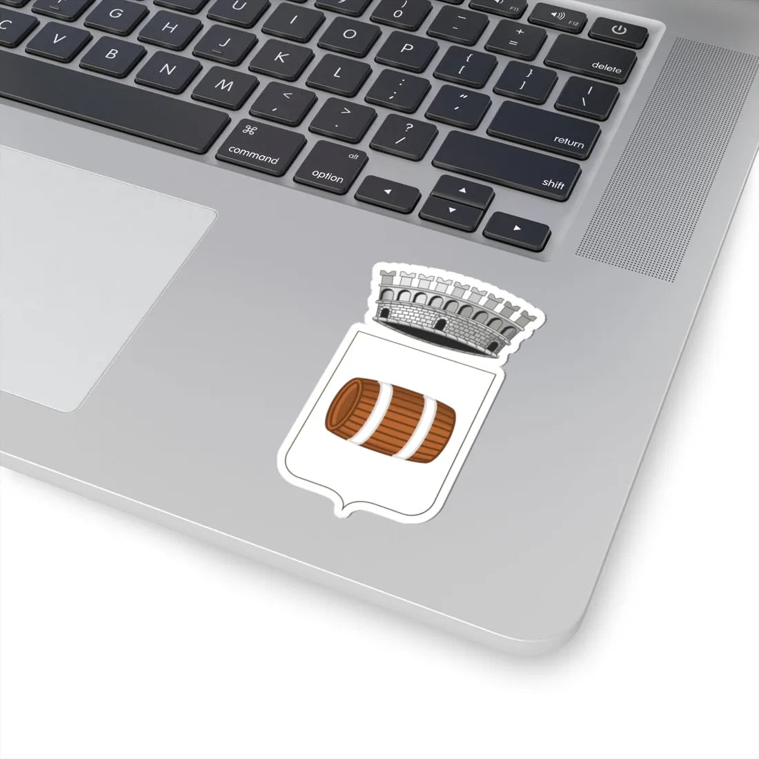 Castelbottaccio-Stemma (Italy) (Coat of Arms) STICKER Vinyl Kiss-Cut Decal - The Sticker Space