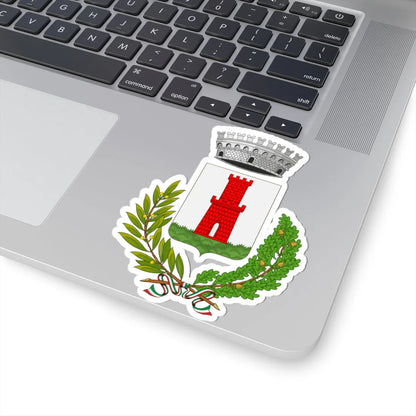 Casteldaccia-Stemma (Italy) (Coat of Arms) STICKER Vinyl Kiss-Cut Decal - The Sticker Space