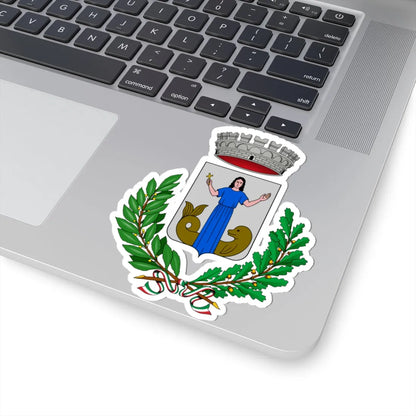 Casteldelfino-Stemma (Italy) (Coat of Arms) STICKER Vinyl Kiss-Cut Decal - The Sticker Space