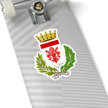 Castelfiorentino-Stemma (Italy) (Coat of Arms) STICKER Vinyl Kiss-Cut Decal - The Sticker Space