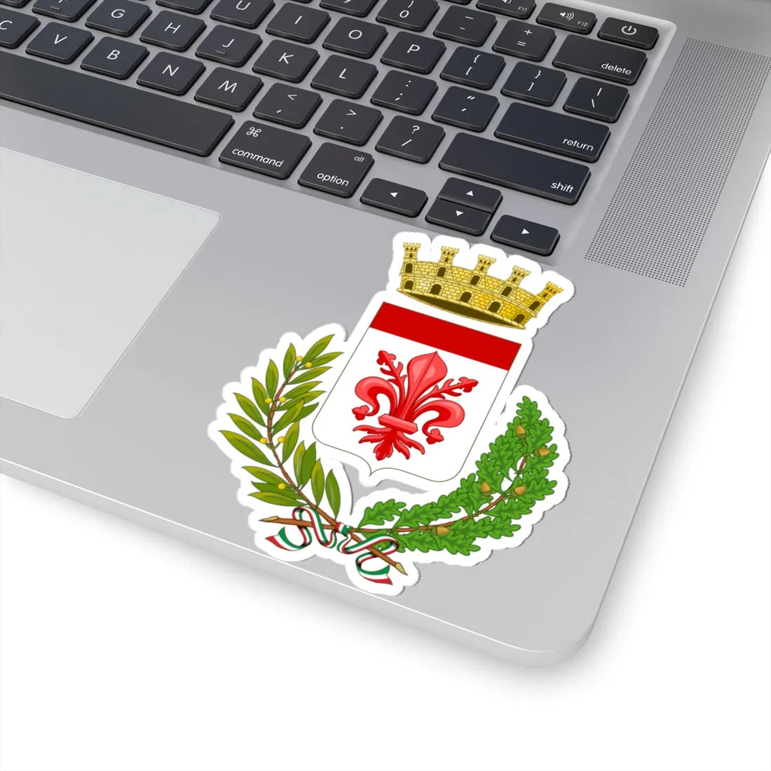 Castelfiorentino-Stemma (Italy) (Coat of Arms) STICKER Vinyl Kiss-Cut Decal - The Sticker Space