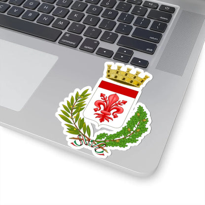 Castelfiorentino-Stemma (Italy) (Coat of Arms) STICKER Vinyl Kiss-Cut Decal - The Sticker Space