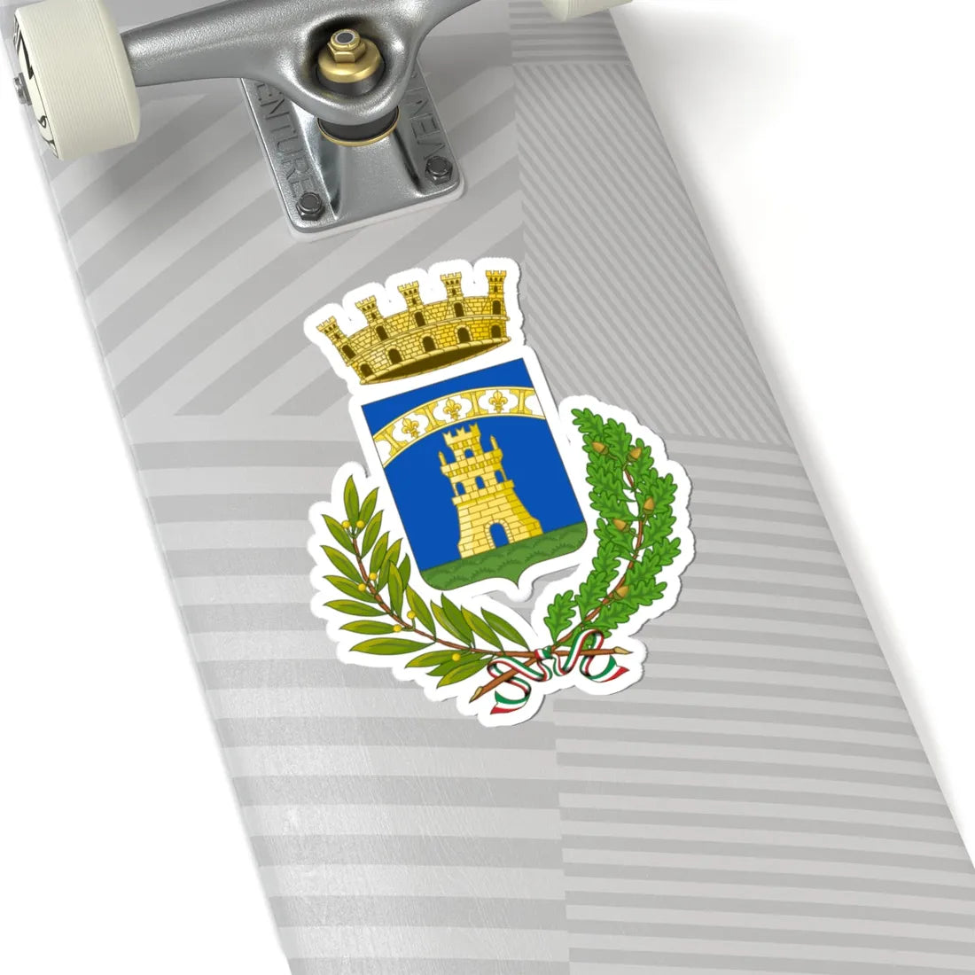 Castelfranco Emilia-Stemma (Italy) (Coat of Arms) STICKER Vinyl Kiss-Cut Decal - The Sticker Space