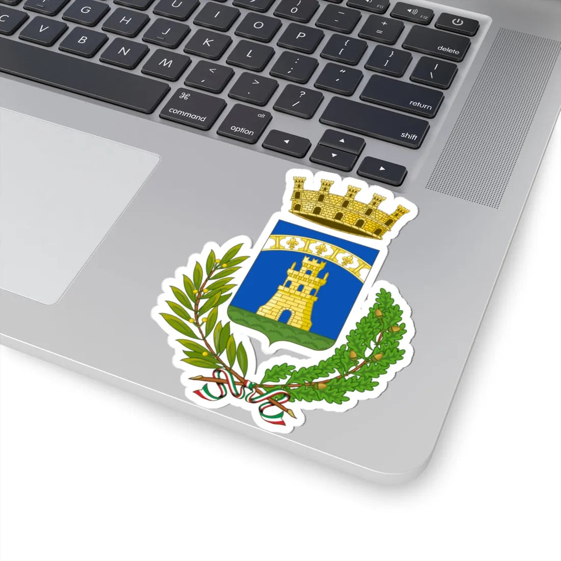 Castelfranco Emilia-Stemma (Italy) (Coat of Arms) STICKER Vinyl Kiss-Cut Decal - The Sticker Space