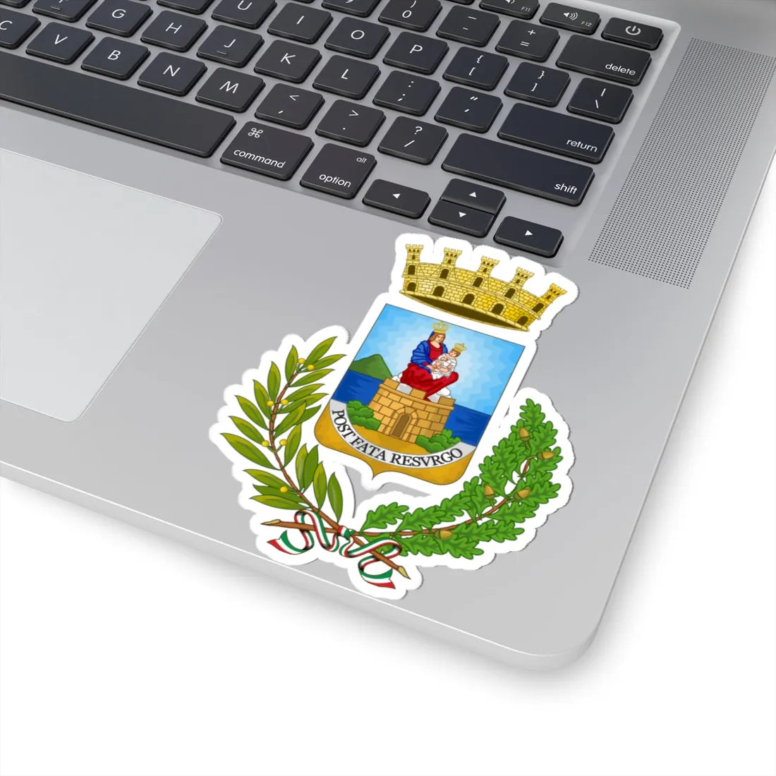 Castellammare di Stabia-Stemma (Italy) (Coat of Arms) STICKER Vinyl Kiss-Cut Decal - The Sticker Space