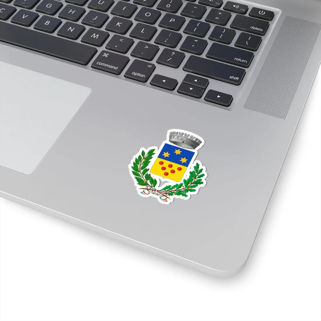 Castellina Marittima-Stemma (Italy) (Coat of Arms) STICKER Vinyl Kiss-Cut Decal - The Sticker Space