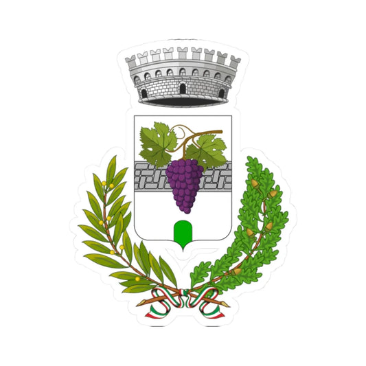 Castellinaldo-Stemma (Italy) (Coat of Arms) STICKER Vinyl Kiss-Cut Decal 2 Inch White - The Sticker Space