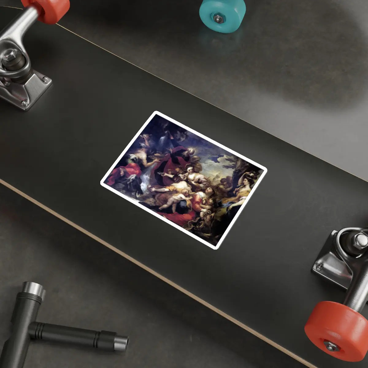 SKU:25871380953604530146 Sticker types:White Shape:Die-Cut Sizes:5" × 5"