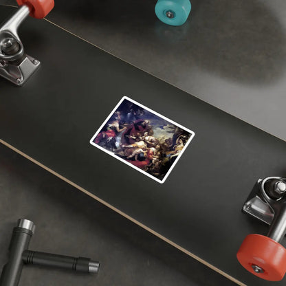 SKU:82639130492416034189 Sticker types:White Shape:Die-Cut Sizes:4" × 4"