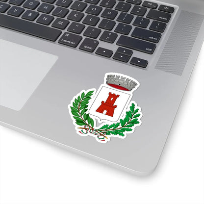 Castelnuovo Belbo-Stemma (Italy) (Coat of Arms) STICKER Vinyl Kiss-Cut Decal - The Sticker Space