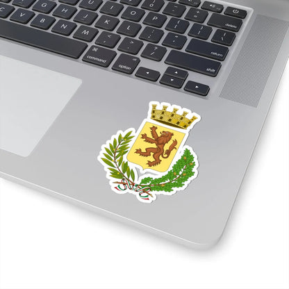 Castelnuovo di Garfagnana-Stemma (Italy) (Coat of Arms) STICKER Vinyl Kiss-Cut Decal - The Sticker Space