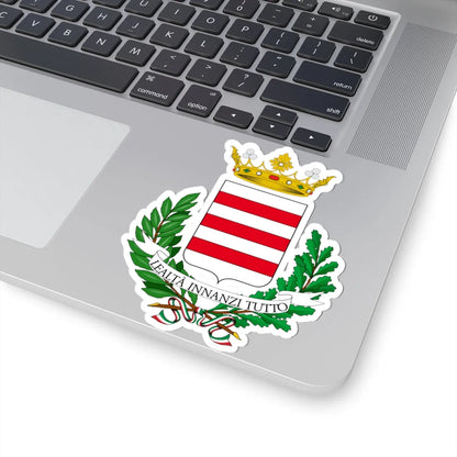 Castelnuovo Don Bosco-Stemma (Italy) (Coat of Arms) STICKER Vinyl Kiss-Cut Decal - The Sticker Space