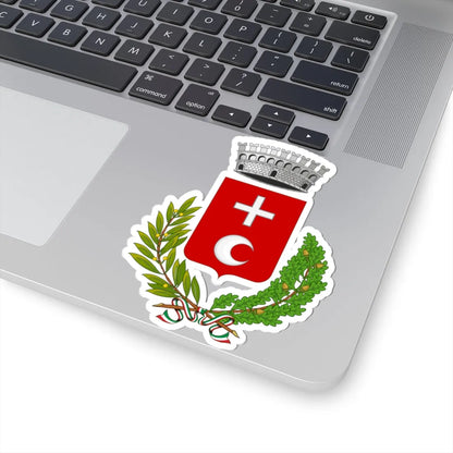 Castelnuovo Magra-Stemma (Italy) (Coat of Arms) STICKER Vinyl Kiss-Cut Decal - The Sticker Space