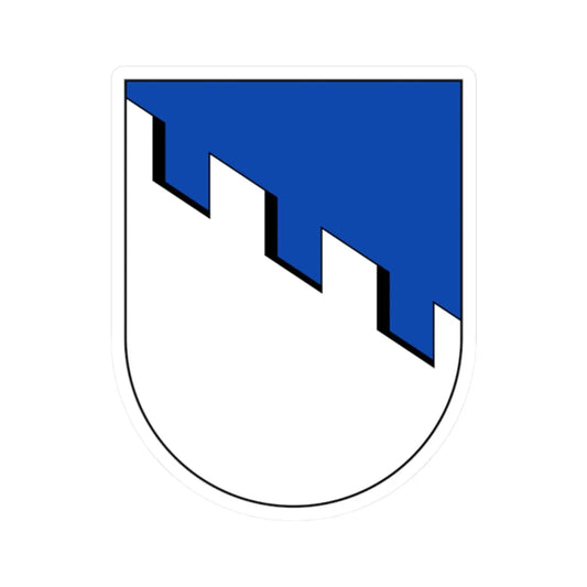 Castelrotto-Stemma (Italy) (Coat of Arms) STICKER Vinyl Kiss-Cut Decal 2 Inch White - The Sticker Space