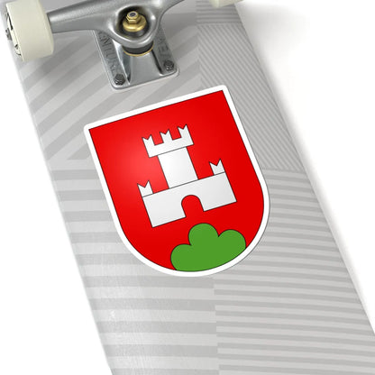 CastelSanPietro-blason (Switzerland) (Coat of Arms) STICKER Vinyl Kiss-Cut Decal - The Sticker Space