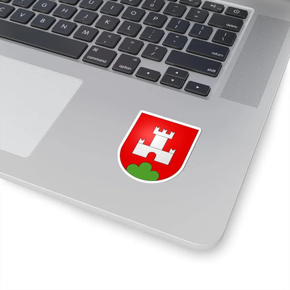 CastelSanPietro-blason (Switzerland) (Coat of Arms) STICKER Vinyl Kiss-Cut Decal - The Sticker Space
