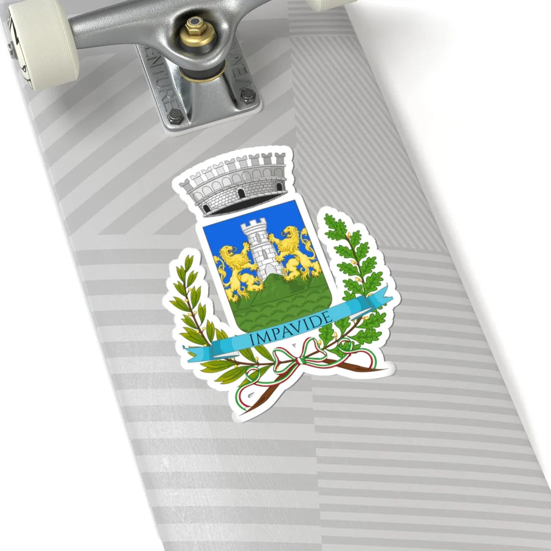 Castiglione Chiavarese-Stemma (Italy) (Coat of Arms) STICKER Vinyl Kiss-Cut Decal - The Sticker Space