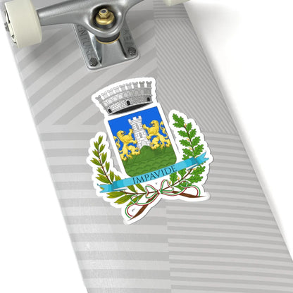 Castiglione Chiavarese-Stemma (Italy) (Coat of Arms) STICKER Vinyl Kiss-Cut Decal - The Sticker Space