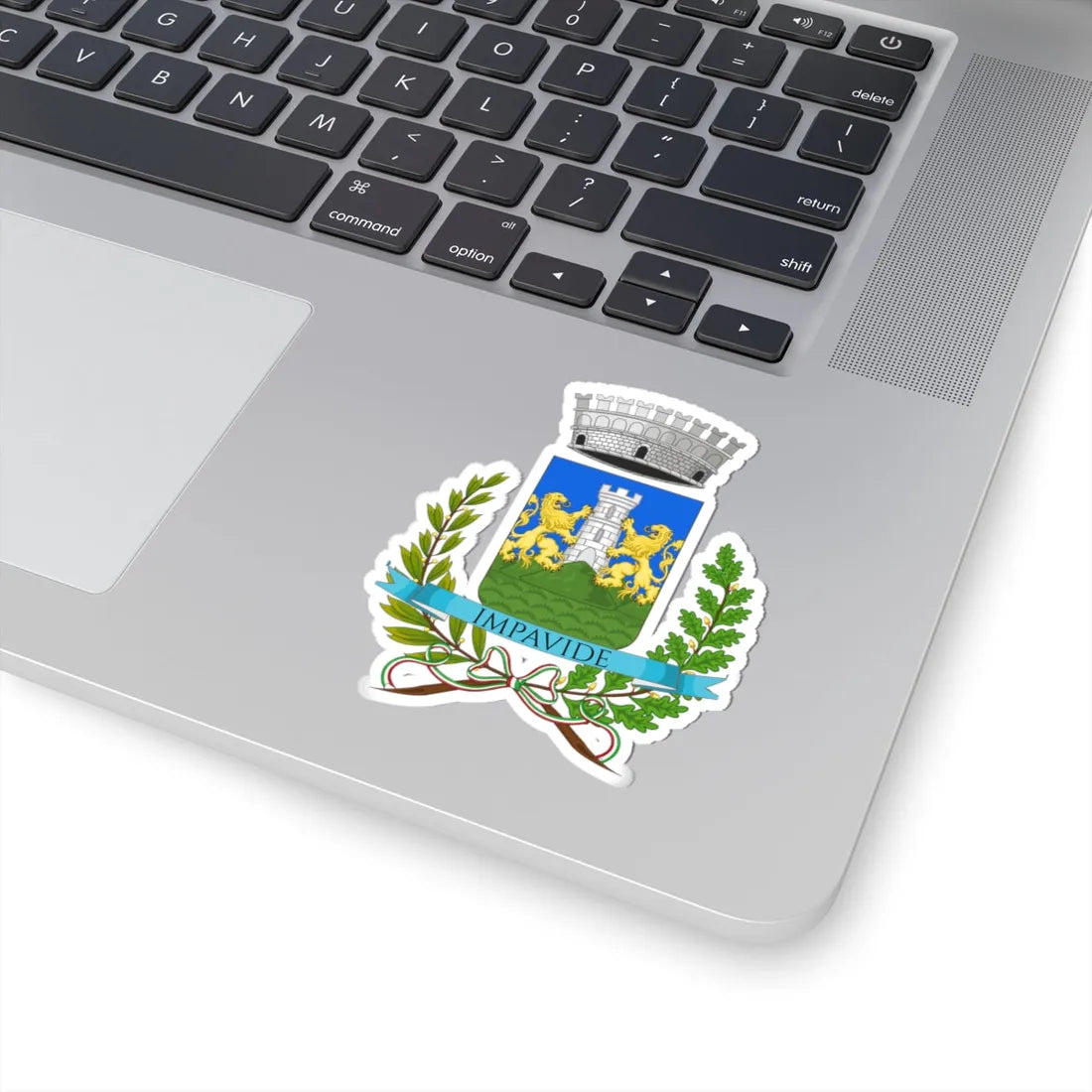 Castiglione Chiavarese-Stemma (Italy) (Coat of Arms) STICKER Vinyl Kiss-Cut Decal - The Sticker Space